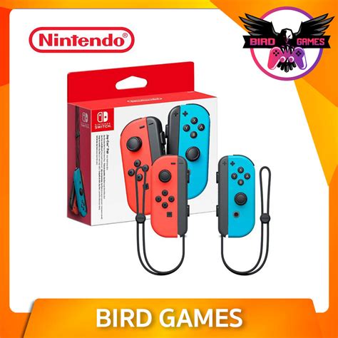 Joy Con for Nintendo Switch สี Neon (ฟ้า แดง) ของแท้ [จอยcon Switch ...
