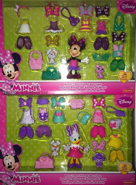 Disney Minnie S Bow Tique Dress Up Minnie Mouse 25pc Huge Set 2 Fisher