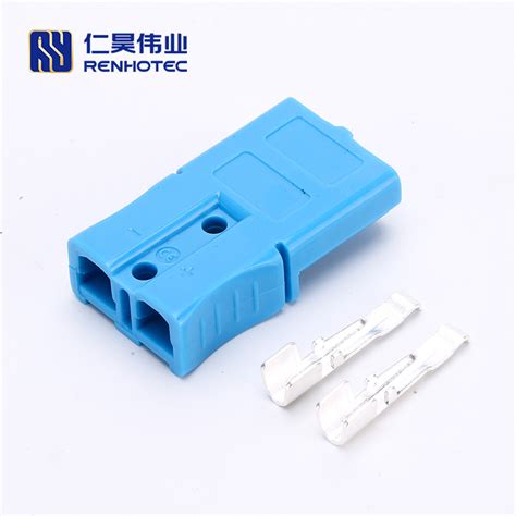 2 Way Forklift Battery Power Cable Connectors 40a