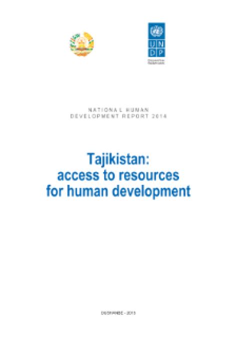 Human Development Report 2014 United Nations Development Programme