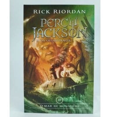 Livro Percy Jackson E Os Ol Mpianos O Mar De Monstros Rick Riordan