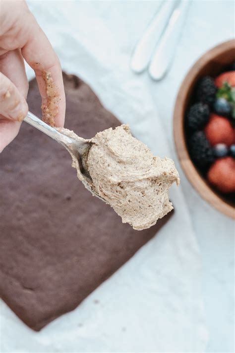 Naked Brownie With Coffee Frosting The Oven Light