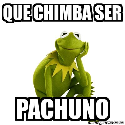 Meme Kermit The Frog Que Chimba Ser Pachuno 33170165