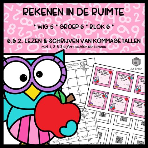 Rekenen In De Ruimte Wig Groep Blok Lezen En Schrijven Van