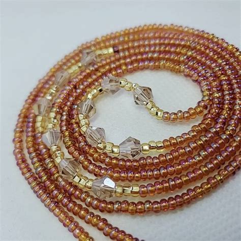 Nude Belly Chain Etsy