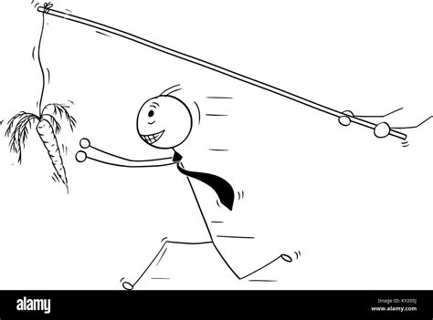 Man Chasing Carrot Stick Hi Res Stock Photography And Images Alamy
