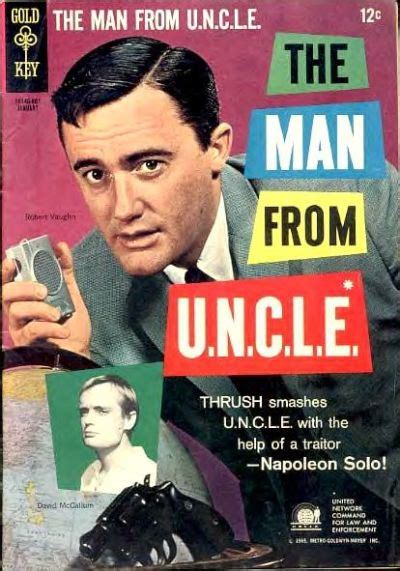 13 Covers Robert Vaughn As The Man From Uncle 13th Dimension Comics