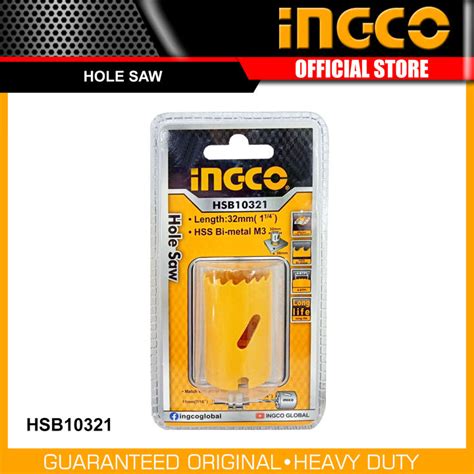 Ingco Hsb Mm Hole Saw With Hss M Bi Metal Material Iht Lazada Ph