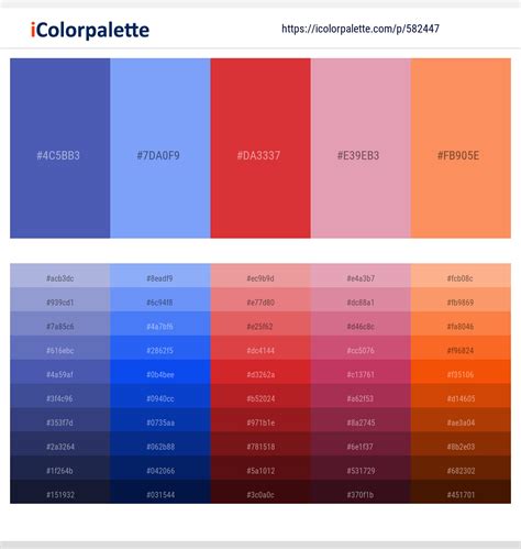 punch color palettes gradient ideas icolorpalette