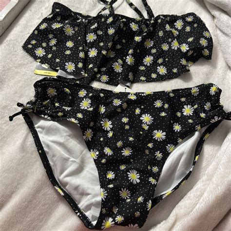 Art Class Swim Girls Daisy Dreams Floral Printed Bikini Set Art