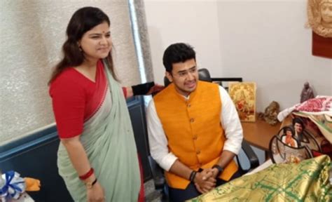 Tejasvi Surya Formally Assumes Charge As National President Of Bjps