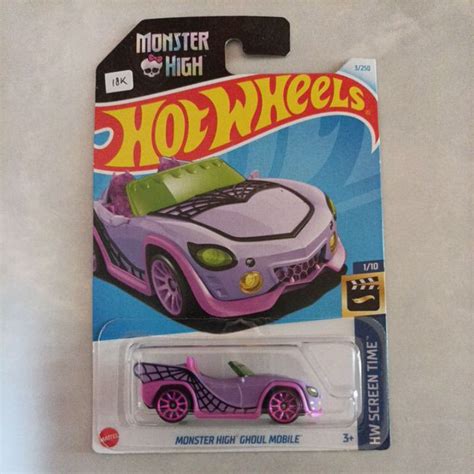 Jual Hot Wheels Monster High Ghoul Mobile Shopee Indonesia