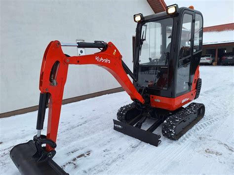 Kubota Kx V Umowa Rok Minikoparka Mini Koparka Jak Kx