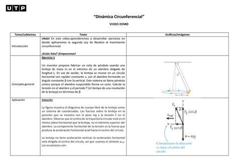 Ejercicio Din Mica Circunferencial Dinmica Circunferencial Video