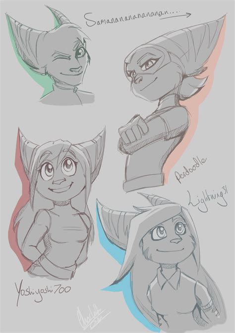 Lombax Requests By Bluestripedrenulian On Deviantart