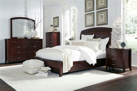 Traditional Oak Wood Queen Storage Bedroom Set 4 Epicenters