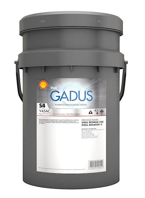 Shell Gadus S4 V45AC 00/000 (Shell Retinax CSZ) (18 Kg.) – Defakimya
