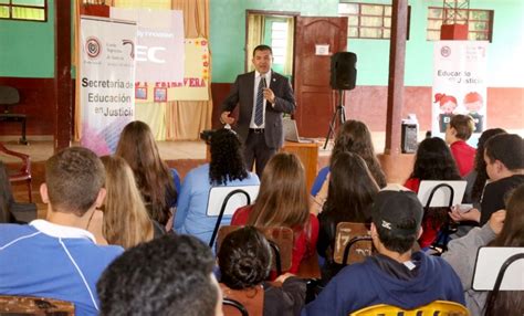 Educando en Justicia brindó charlas en Itakyry y Santa Rita Noticias