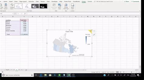 Map Chart Excel Lazymsa