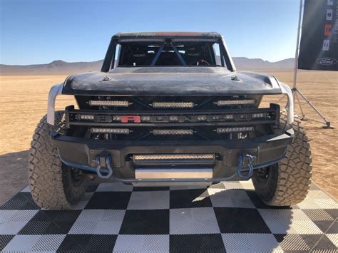 2021 Ford Bronco Previewed By Bronco R Race Prototype Based On Ranger