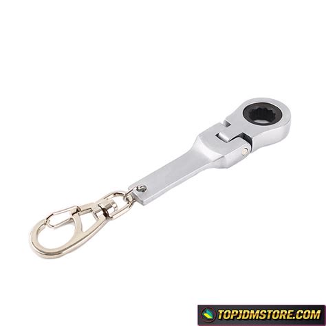 Wrench Keychain 10mm Socket Adjustable Spanner Top Jdm Store