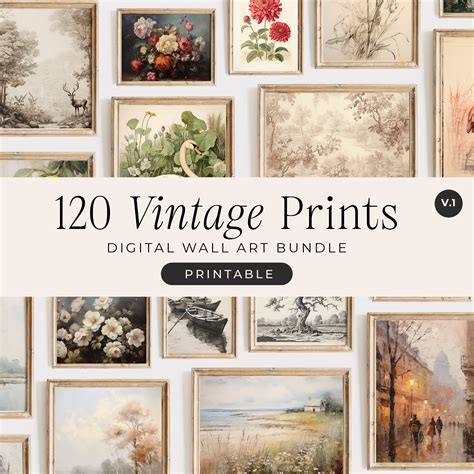 Special Offer - 120 Vintage Prints - Styling Her Life