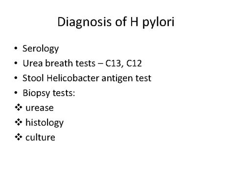 The H pylori Story Helicobacter pylori through the