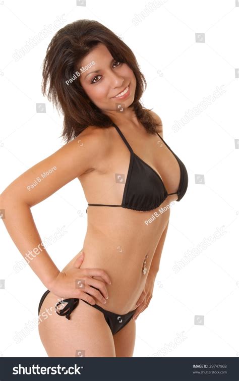 Isolated Image Sexy Latina Girl Bikini Stock Photo Shutterstock