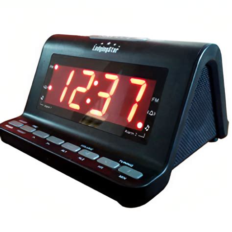 Alarm Clock Radio, 1.2" Red LED Display - Beyond Bridges