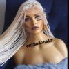 Knotless Braids Full Lace Platinum Blonde Braided Wig Ready To Ship