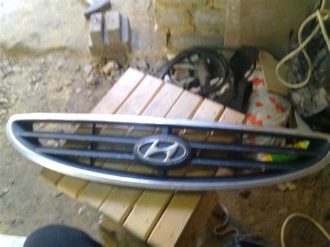 решетка радиатора — Hyundai Accent (2G), 1,5 л, 2008 года | тюнинг | DRIVE2