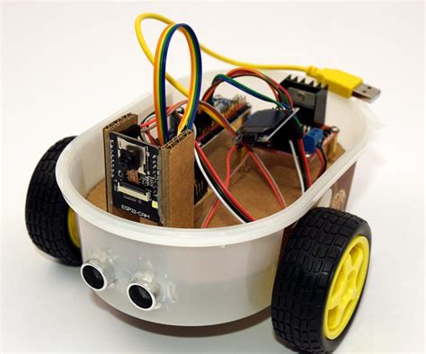 Esp32 Cam Building Your Own Robot Car With Live Video Streaming 4 Steps Instructables