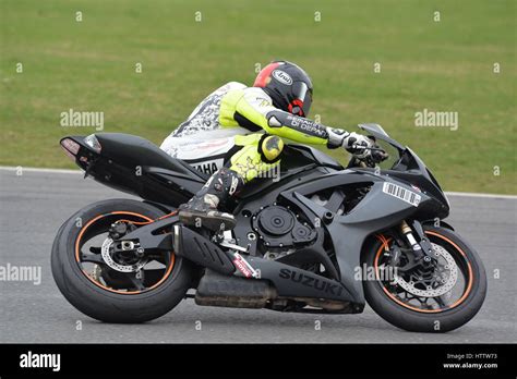 Motorbike Track Day Stock Photo Alamy