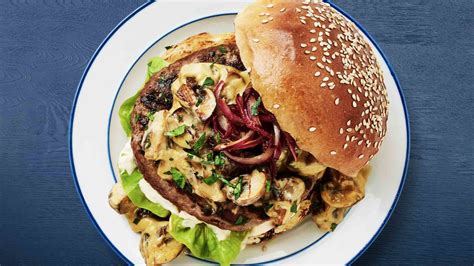 Creamy Mushroom Burger Recipe | Meals That Matter