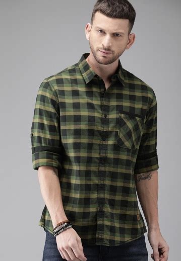 25 Stylish Designs Of Checks Shirts For Men Trending Collection