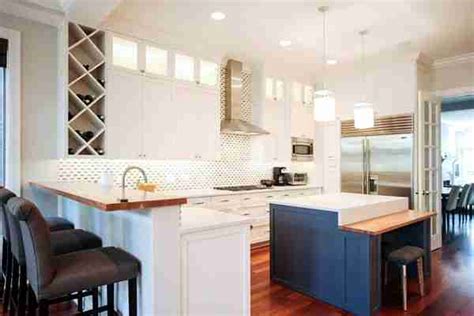 Kitchen Peninsula Without Seating Dandk Organizer