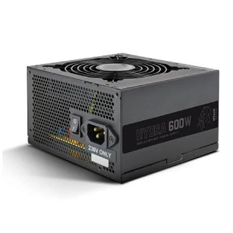 Fonte De Alimentação 600w - Fonte de Alimentação 600W 120MM HYDRA 80 Plus Bronze – Mediatronik