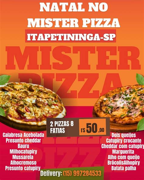 Mister Pizza Itapetininga - Mister Pizza Delivery | Itapetininga SP