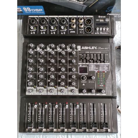 Jual Mixer Audio Ashley Remix602 6 Chanel Efek 99 Reverb USB Bluetooth