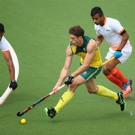 india australia settle  draw   hockey test daily excelsior
