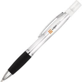 Promotional Contour Biofree Sanitiser Ballpen Contains Liquid Line