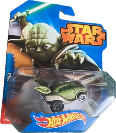 VOITURE MOULÉE SOUS pression Hot Wheels Star Wars Yoda G Disney EUR PicClick FR