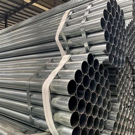 Hot DIP S235jr S355jr Galvanized Round Steel Pipe Hot DIP Gi Pipe With