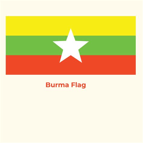 The Burma Flag 29327013 Vector Art at Vecteezy