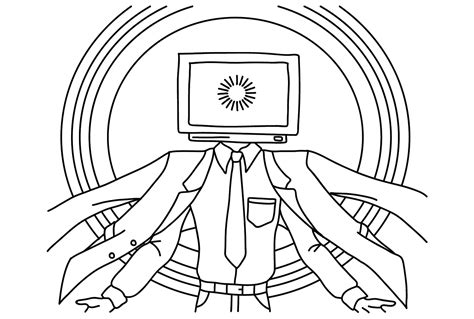 Tv Man Malvorlagen Coloringpagesonly