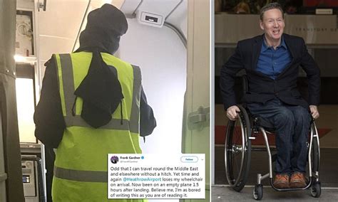 Bbc Journalist Frank Gardner Slams Heathrow For Losing His Wheelchair