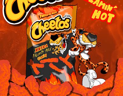 Flaming Hot Cheetos Projects Photos Videos Logos Illustrations And Branding Behance