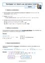 Calcul Litt Ral Me Exercices Cours Valuation R Vision Pdf