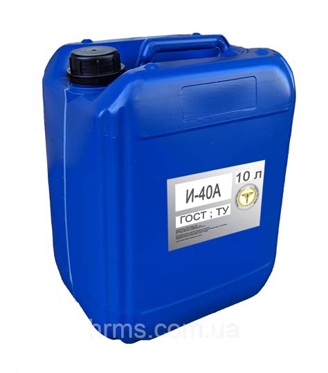 Масло И-40А индустриальное канистра 10л ГОСТ 20799-88 Олива І-40А ...