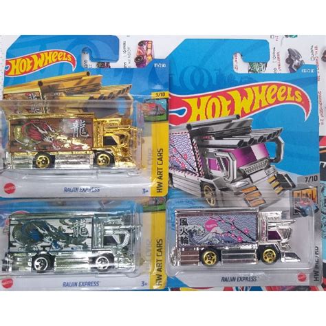 Hot Wheels Raijin Express Shopee Brasil